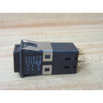Dialight 554-6221-411 Pushbutton Switch 5546221411 Amber SystemAC Off - New No Box