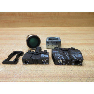 Siemens 3SB3647-0AA41-0PA0 Green 3SB36470AA410PA0 Complete