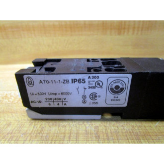 KlocknerMoeller AT0-11-1-ZB Mech. Interlock Switch AT0111ZB BlackGray - New No Box