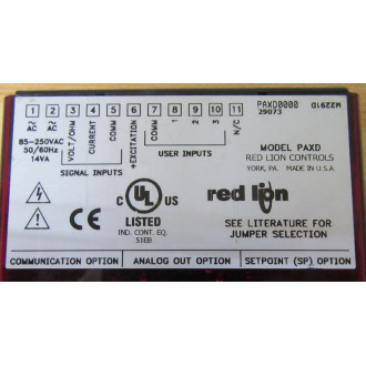 Red Lion Controls PAXD0000 Panel Meter PAXD - Used