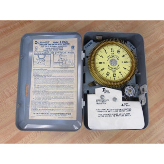Intermatic T-1976 24-Hour Mechanical Time Switch wSkip-A-DayT1976 - Used