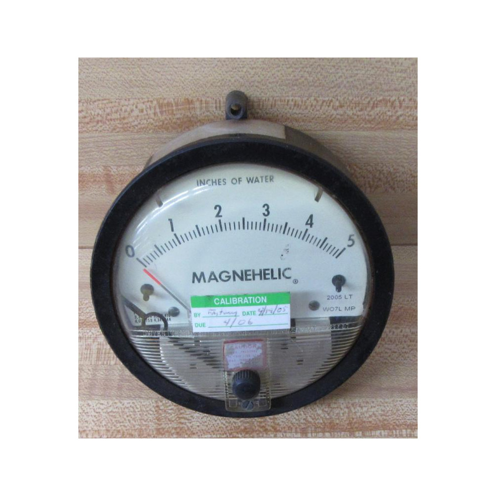 Dwyer 2005 LT Magnehelic Gauge 2005LT - Used