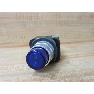 Allen Bradley 800T-PT16 Pushbutton 800TPT16 Blue 800T-PT16B - New No Box