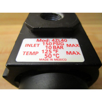 Dayton 4ZL40 Pneumatic Filter - Used