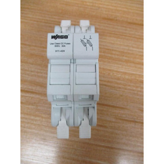 Wago 811-420 2-Conductor Fuse Holder 811420 - New No Box