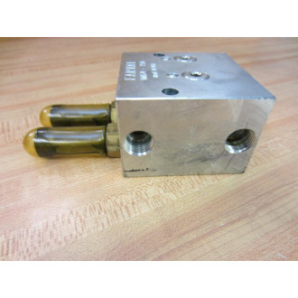 Farval DD54-250 Dual Line Manifold Distribution Valve DD54250 wConv.Kit - Used