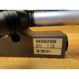 Numatics SH056X9LB16DS4 Cylinder Assy. WBase & Connector - Used