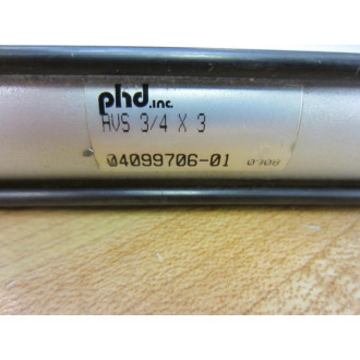 PHD AVS-34x3 Air Cylinder 04099706-01 - Used