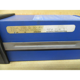 Automatic Timing & Controls 376A 100 Q 50 RX Counter - Used