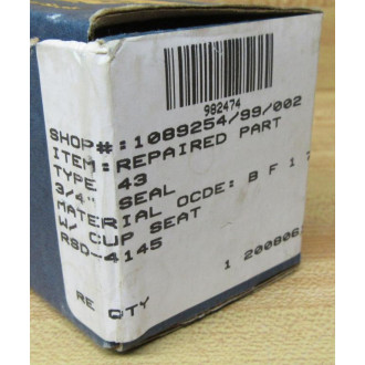 John Crane RSD-4145 Mechanical Seal RSD4145 - Refurbished