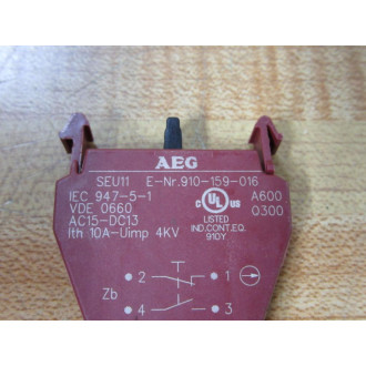 AEG SEU11 Contact Block 910-159-016 (Pack of 4) - New No Box