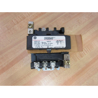 General Electric CR305K0 GE Magnetic ContactorStarter CR305KO - Used