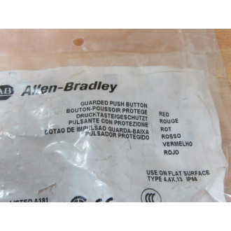 Allen Bradley 800FP-G4 Guarded Pushbutton 800FPG4