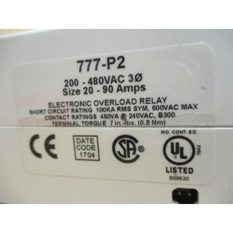 SymCom 777-P2 Motor Saver Plus Relay 777P2 Mounted - New No Box