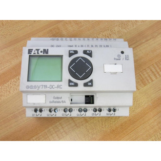 Eaton 719-DC-RC Easy Programmable Relay 719DCRC - Used
