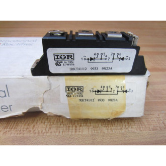 IOR IRKT4112 1200V45A Phase Control Thyristor Module 9933 9H23A wHardware (Pack of 6)