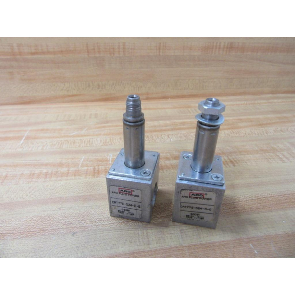ARO CAT77S-024-D-G Solenoid Air Control Valve CAT77S024DG (Pack of 2) - Used