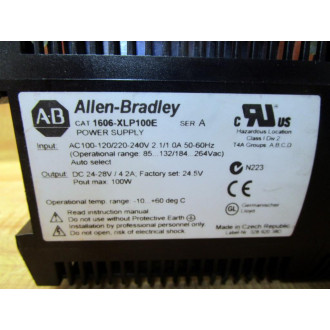 Allen Bradley 1606-XLP100E Power Supply 1606XLP100E - Used