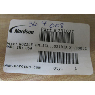 Nordson 231027 Nozzle