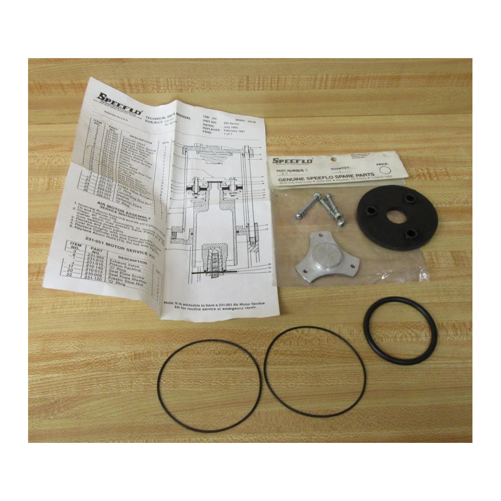 Speedflo 231-051 Service Kit 231051