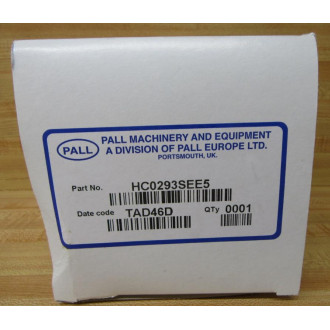 Pall HC0293SEE5 Reservoir Breather Filter TAD460
