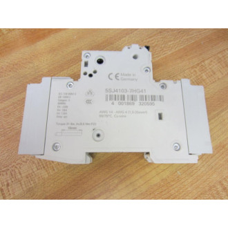Siemens 5SJ4103-7HG41 3A Mini.Circuit Breaker 5SJ41037HG41 - Used