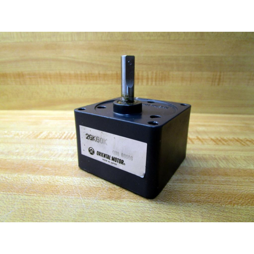 Oriental Motor 2GK60K Gear Head - Used