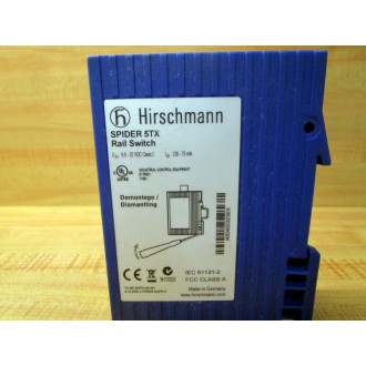 Hirschmann 5TX Spider Ethernet  Rail Switch - Used