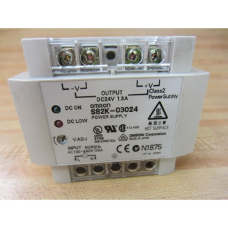 Omron S82K-03024 Power Supply S82K03024 - Used