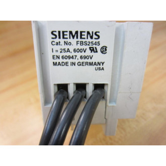 Siemens FBS2545 Fast Bus Adapter Shoe - Used
