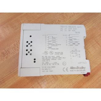 Allen Bradley 700-FSJ3DU23 FSJ3 Timing Relay 700FSJ3DU23 - Used
