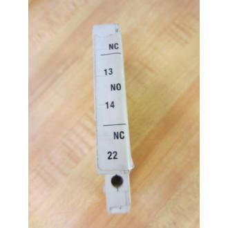 General Electric CR72AXA11 GE Auxiliary Contact - Used