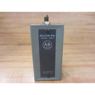 Allen Bradley 836A1A Bulletin 836 Pressure Switch - Used