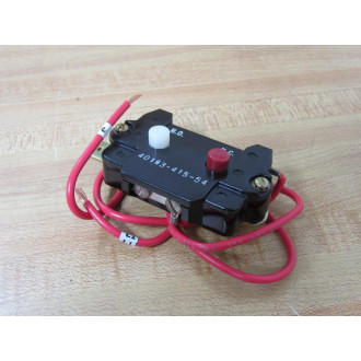 Allen Bradley 40193-415-54 Contact Block 4019341554 WBracketWire - New No Box