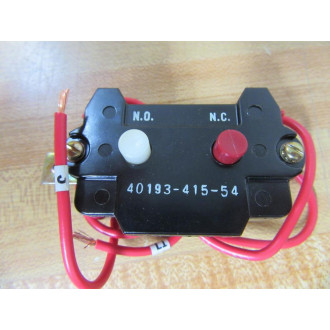 Allen Bradley 40193-415-54 Contact Block 4019341554 WBracketWire - New No Box
