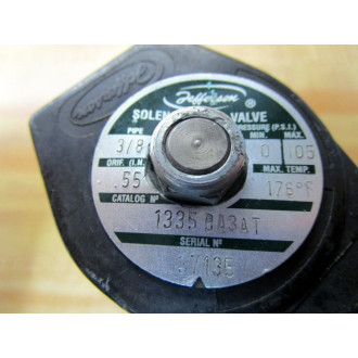 Jefferson 1335BA3AT Solenoid Valve MF25C092U - Used