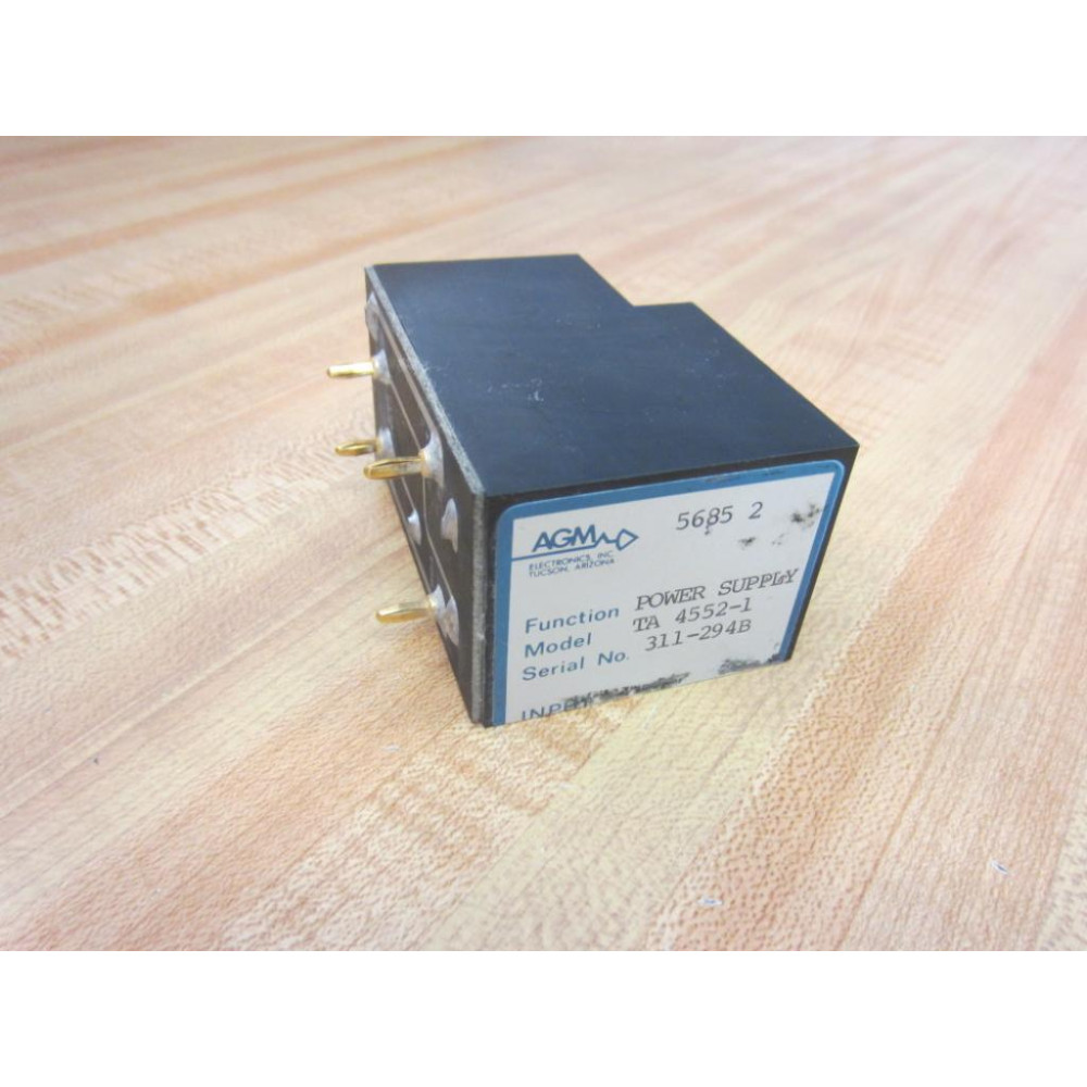 AGM TA 4552-1 Power Supply TA45521 - Used AGM TA 4552-1 Power Supply TA45521 - Used