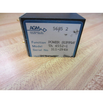AGM TA 4552-1 Power Supply TA45521 - Used