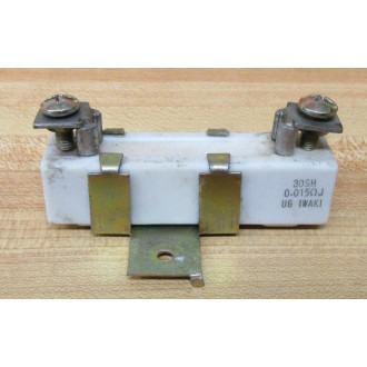 Iwaki 30SH Resistor 0.015 (J)Ω (Pack of 2) - Used