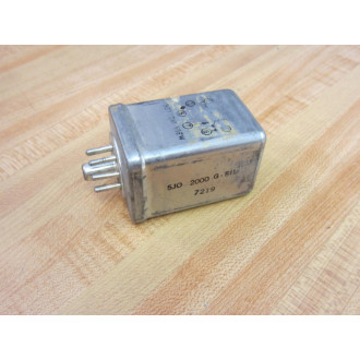 Sigma 5JO-2000G-SIL Relay 5JO2000GSIL - Used