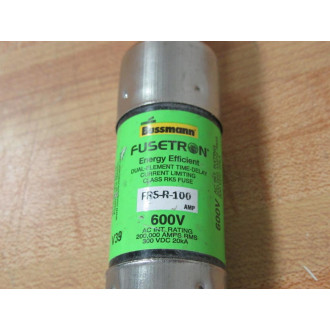 Buss FRS-R-100 Bussmann Fuse Cross Ref 2A163 Energy Efficient (Pack of 3) - New No Box