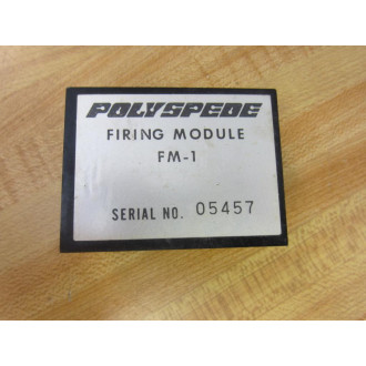 Polyspede FM-1 Firing Module  FM1 - Used