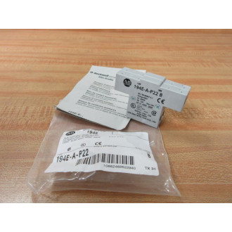 Allen Bradley 194E-A-P22 Auxiliary Contact 194EAP22