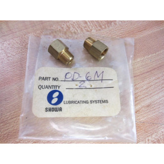 Showa FHC-610 High Pressure Flexible Lube Hose wFittings FHC610 - Used
