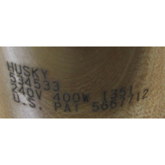 Husky 534533 Band Heater 400W 240V - New No Box