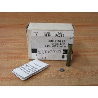 Square D 9998 PC282 Quad Ring Kit 9998PC282