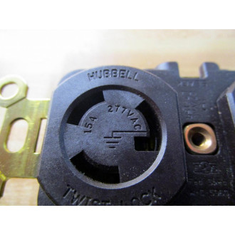 Hubbell HBL4750 Twist-Lock Receptacle WO Hardware
