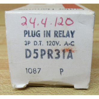 Cutler Hammer D5PR31A Relay