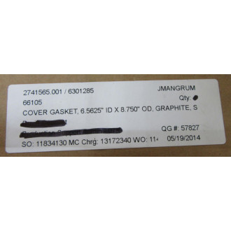 66105 Cover Gasket