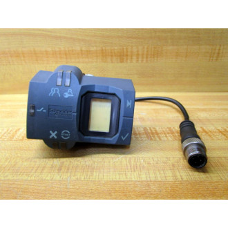 Schneider Electric XB5S2B2M12 Biometric Push Button Switch 3L-2010-01-12 - Used
